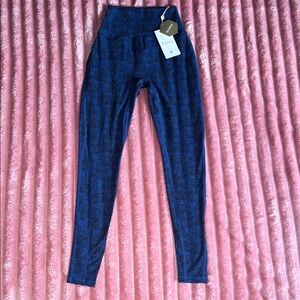 BuffBunny Blue Patterned Leggings
